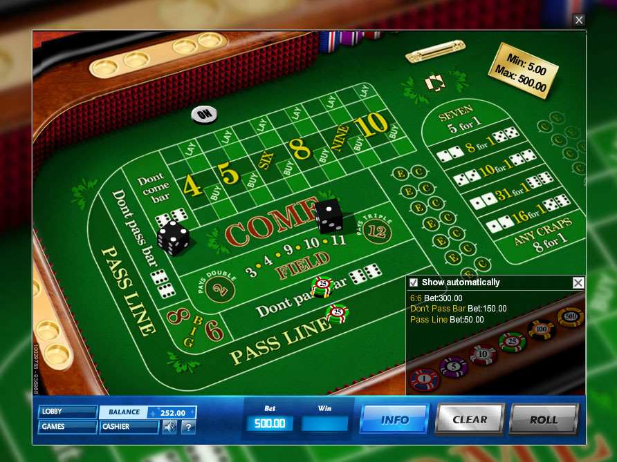 Free online craps practice