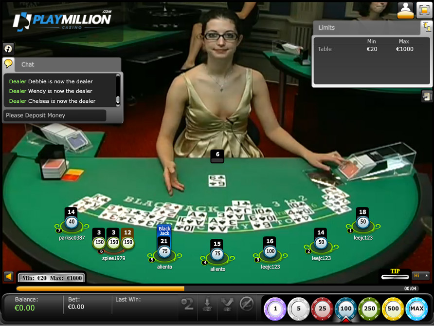 Play live blackjack online multiplayer