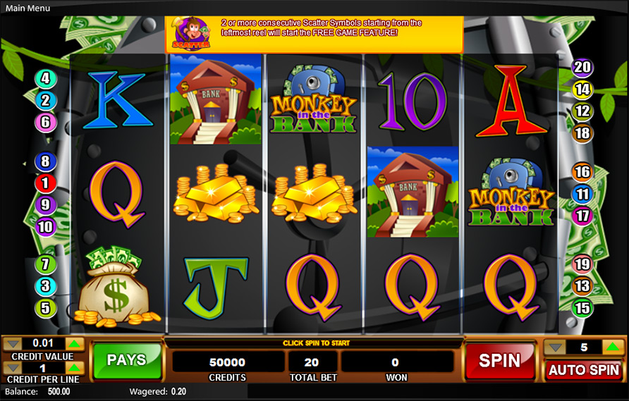 Monkey Slot Games